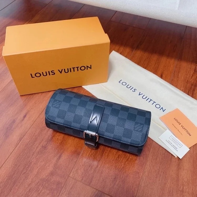 Puma New 3-pack watch box watch box, couple model ❤️Imported PU material, hardware is imported steel, original logo is indeed exquisite, and it feels really good