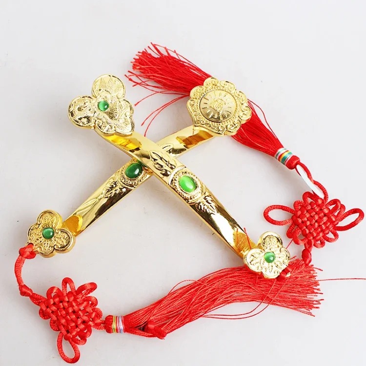 Alloy Ruyi Ornaments Home Accessories Auspicious Ruyi Ornaments Ornaments Metal Crafts