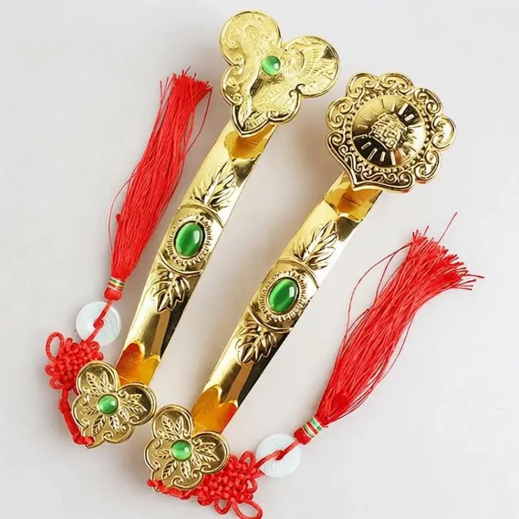 Alloy Ruyi Ornaments Home Accessories Auspicious Ruyi Ornaments Ornaments Metal Crafts