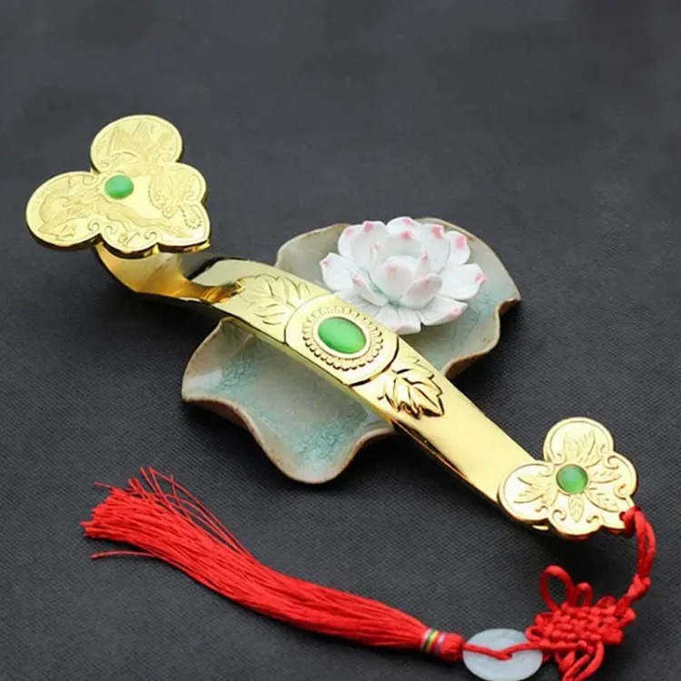 Alloy Ruyi Ornaments Home Accessories Auspicious Ruyi Ornaments Ornaments Metal Crafts