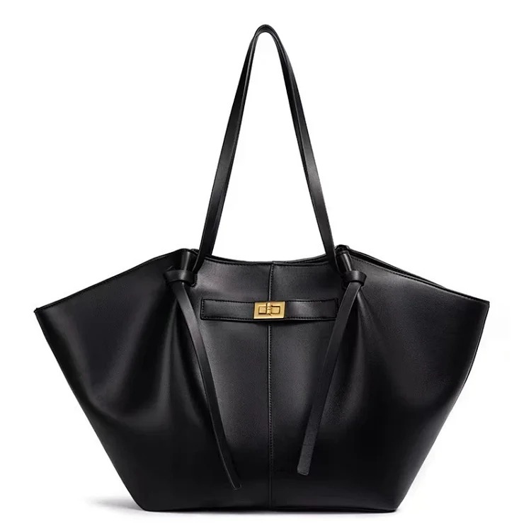 Cross-border commuting large-capacity tote bag for women 2025 new Korean style fashion armpit bag simple casual women's bag