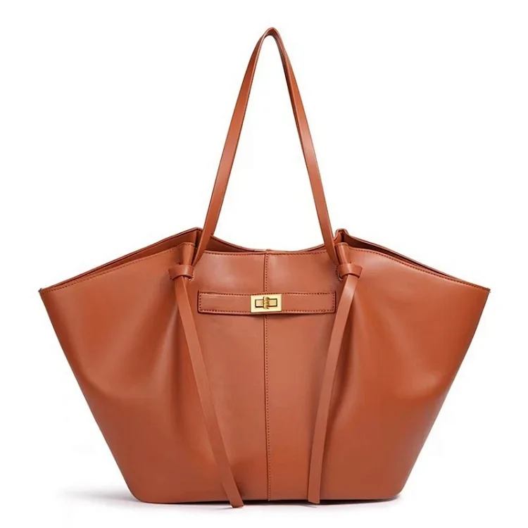 Cross-border commuting large-capacity tote bag for women 2025 new Korean style fashion armpit bag simple casual women's bag