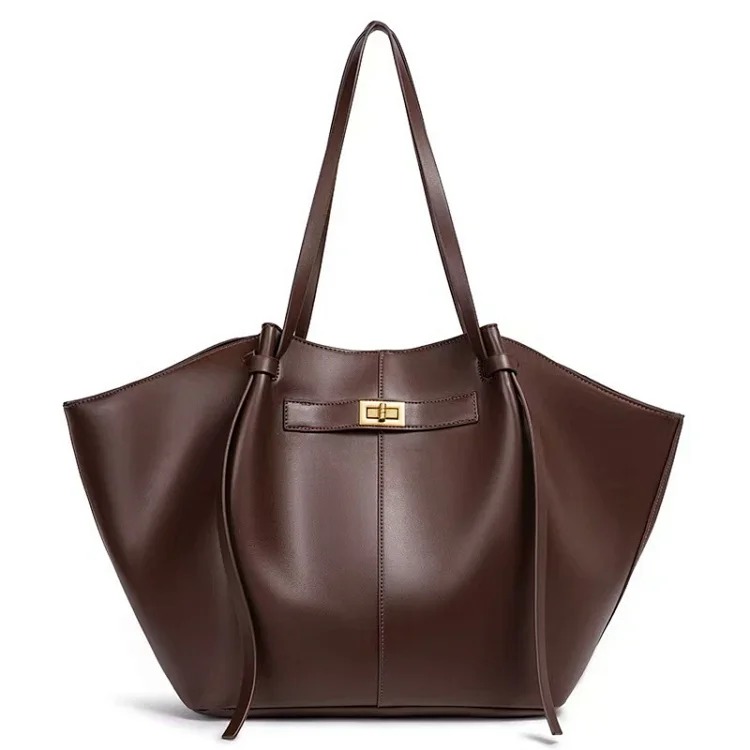 Cross-border commuting large-capacity tote bag for women 2025 new Korean style fashion armpit bag simple casual women's bag