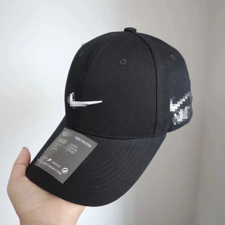 NIKE baseball cap men's elastic hat spring and summer outdoor quick-drying breathable sports peaked cap sunshade casual hat