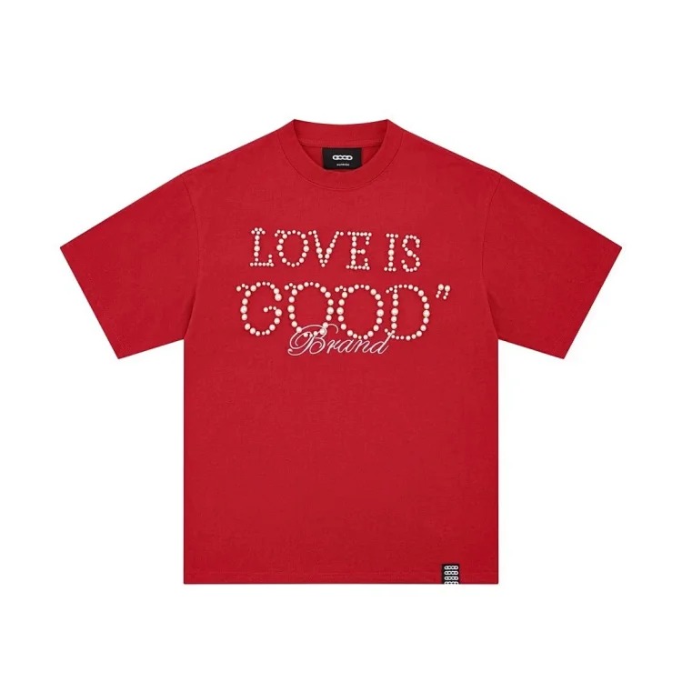 Goodbrand pearl slogan loose short image 3