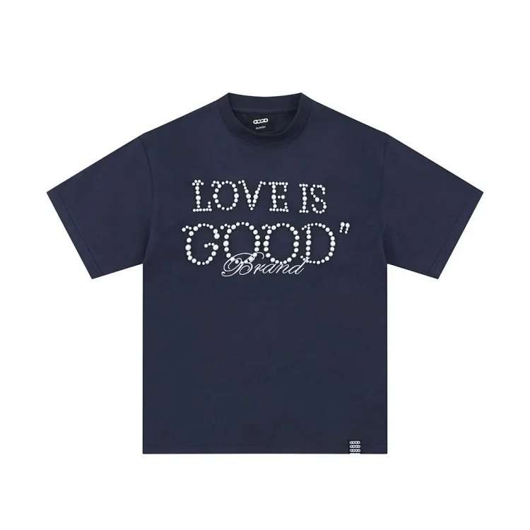 Goodbrand pearl slogan loose short image 4