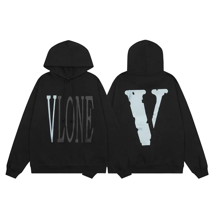 Fear of God Foreign single Vlone FOG mosaic FRIENDS element style American big V hooded series sweatshirt heavy hoodie 1 image 2
