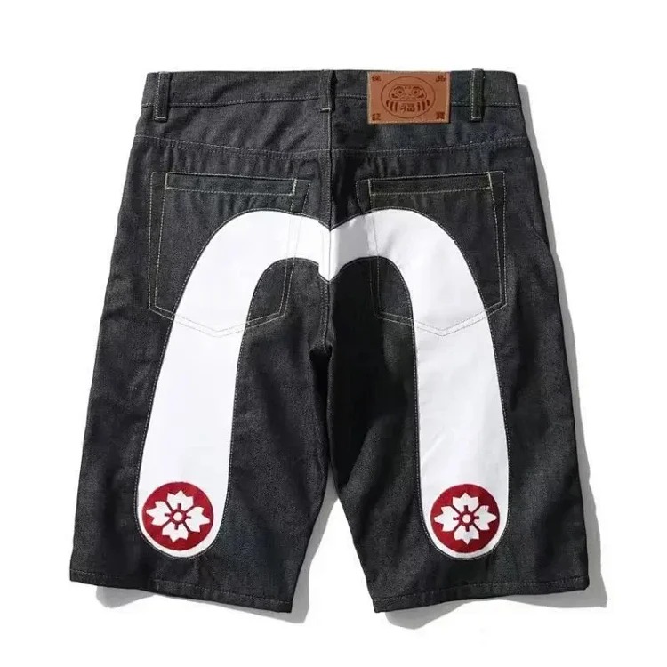 American high street trendy denim shorts-006 image 2