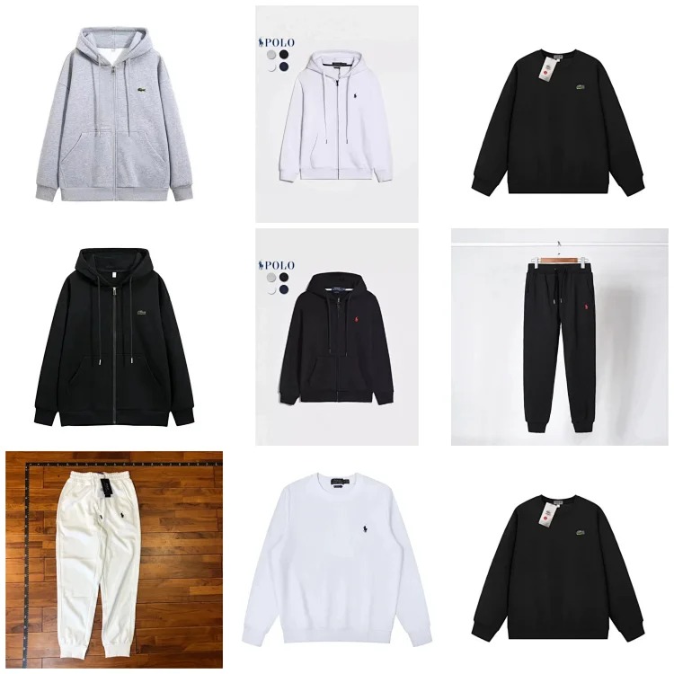 PH sweatshirt men's casual pure cotton solid color embroidery