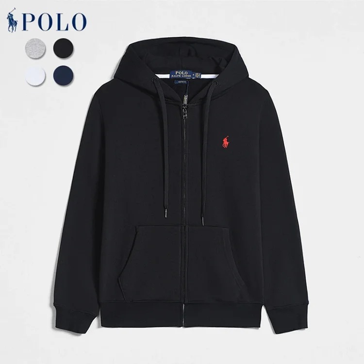 PH sweatshirt men's casual pure cotton solid color embroidery image 3