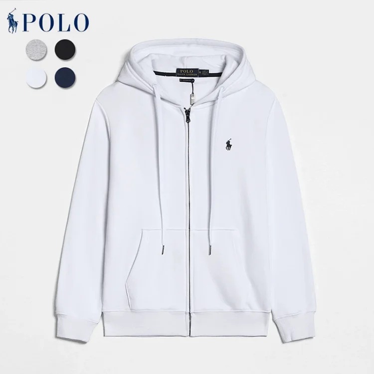 PH sweatshirt men's casual pure cotton solid color embroidery image 4