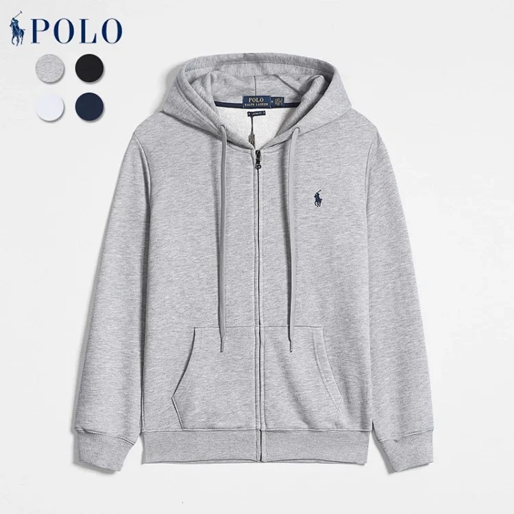 PH sweatshirt men's casual pure cotton solid color embroidery image 5