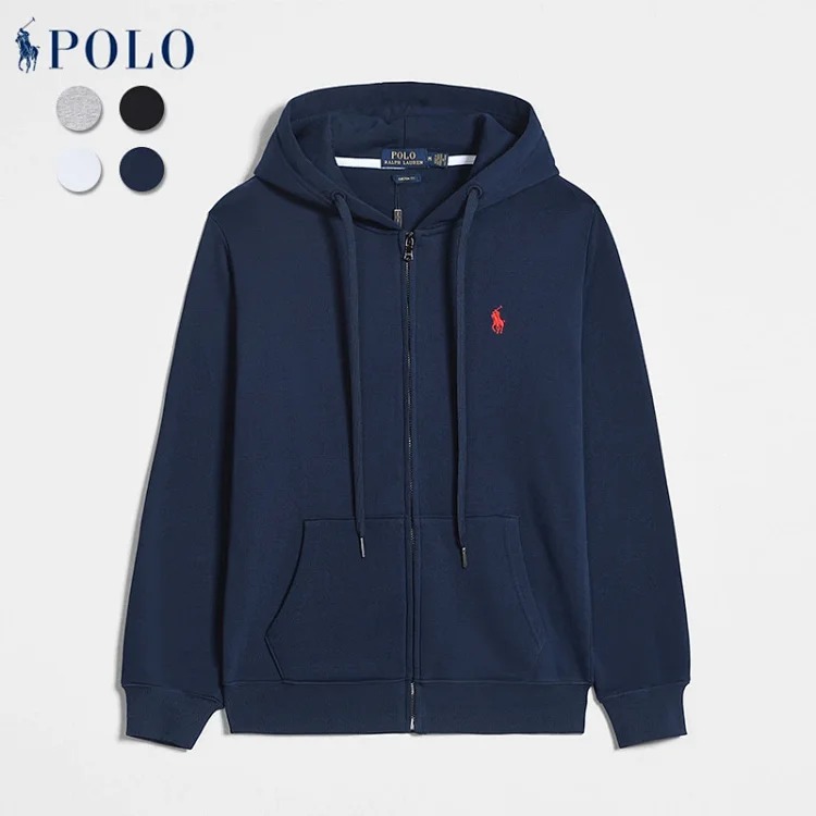 PH sweatshirt men's casual pure cotton solid color embroidery image 6