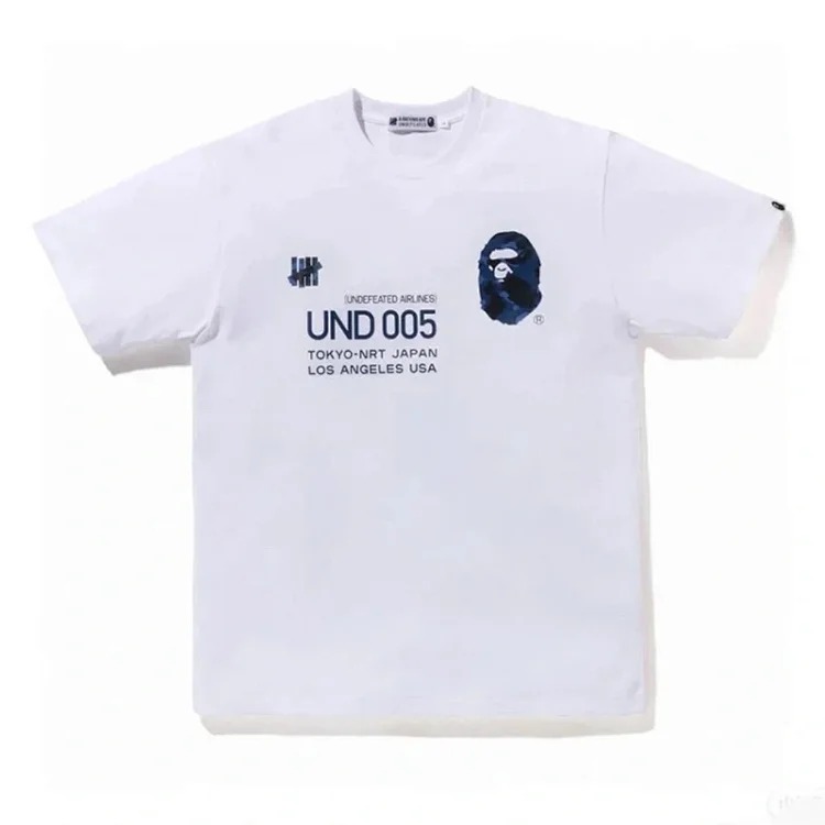 Cross-border foreign trade wholesale Bp trendy brand Ape Man Head heavyweight pure cotton short-sleeved men and women one-piece drop-shipping T-shirt top