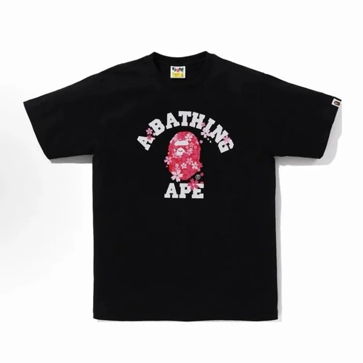 Cross-border foreign trade wholesale Bp trendy brand Ape Man Head heavyweight pure cotton short-sleeved men and women one-piece drop-shipping T-shirt top