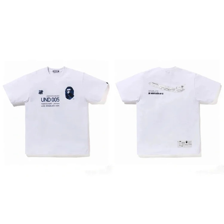 Cross-border foreign trade wholesale Bp trendy brand Ape Man Head heavyweight pure cotton short-sleeved men and women one-piece drop-shipping T-shirt top