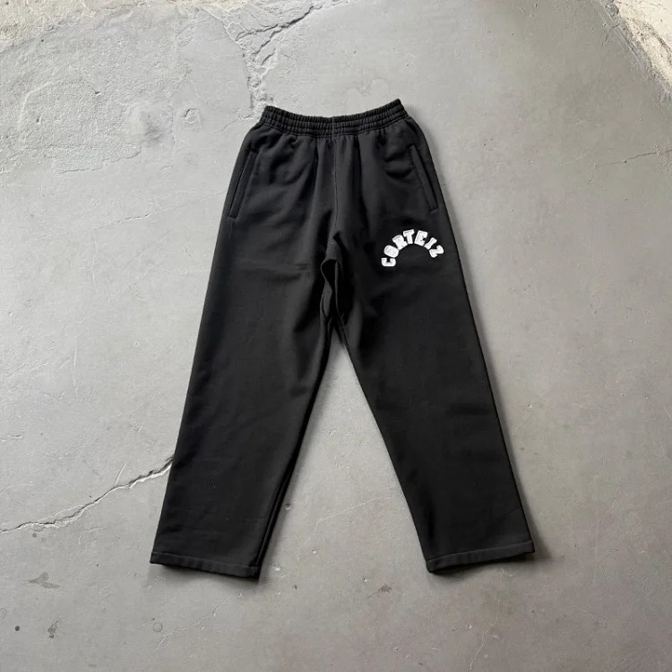 Crtz Letter Appliqué Hoodie Set