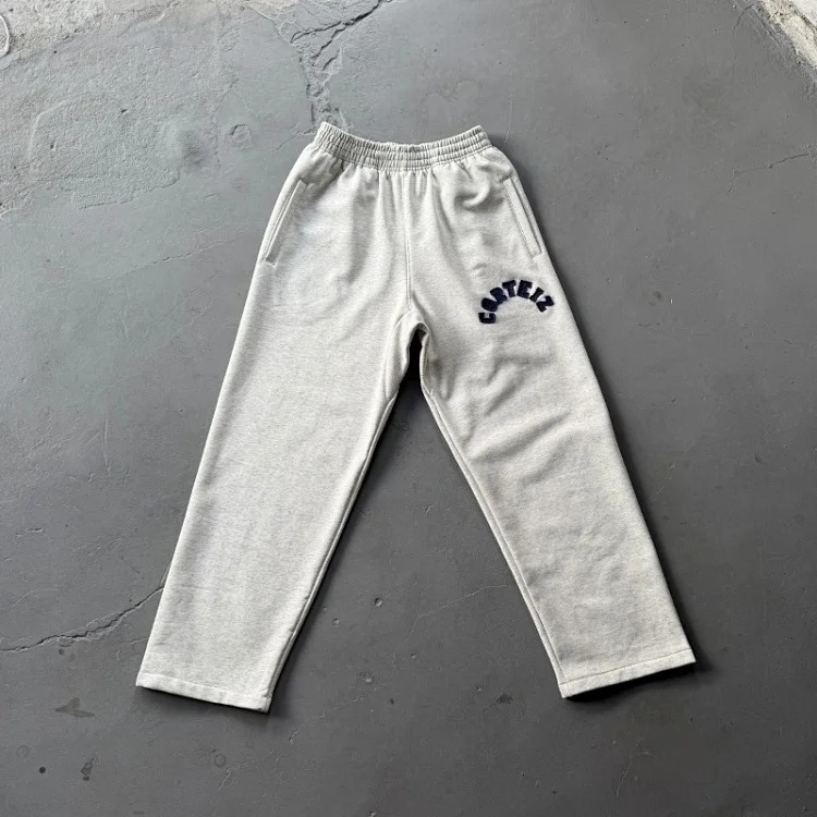 Crtz Letter Appliqué Hoodie Set