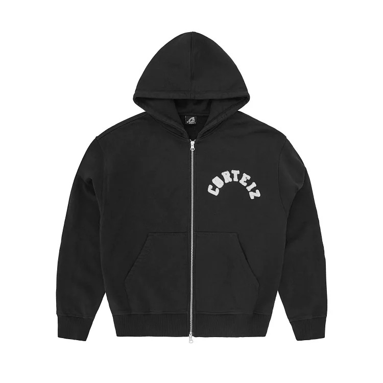 Crtz Letter Appliqué Hoodie Set