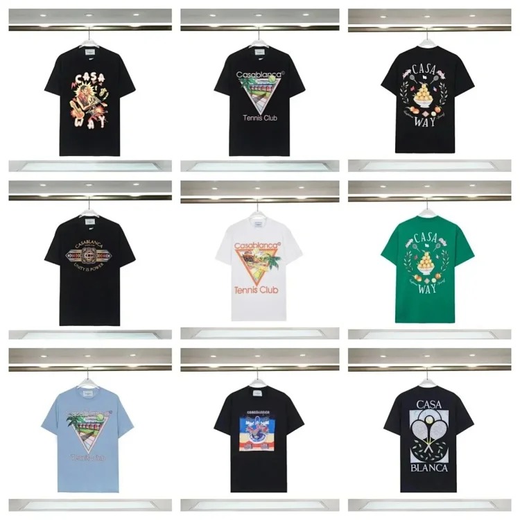 Trendy casual T-shirt(024)