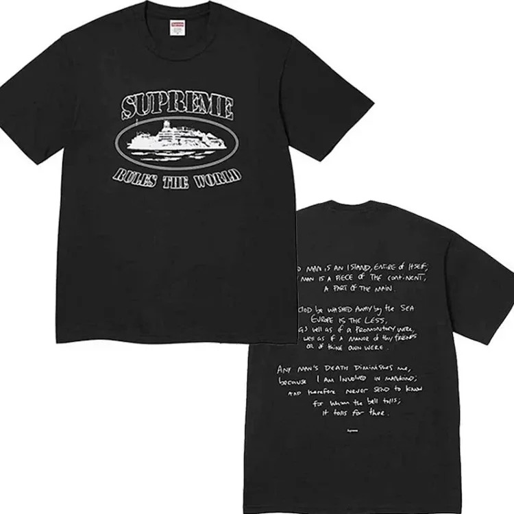 Letter short sleeves
