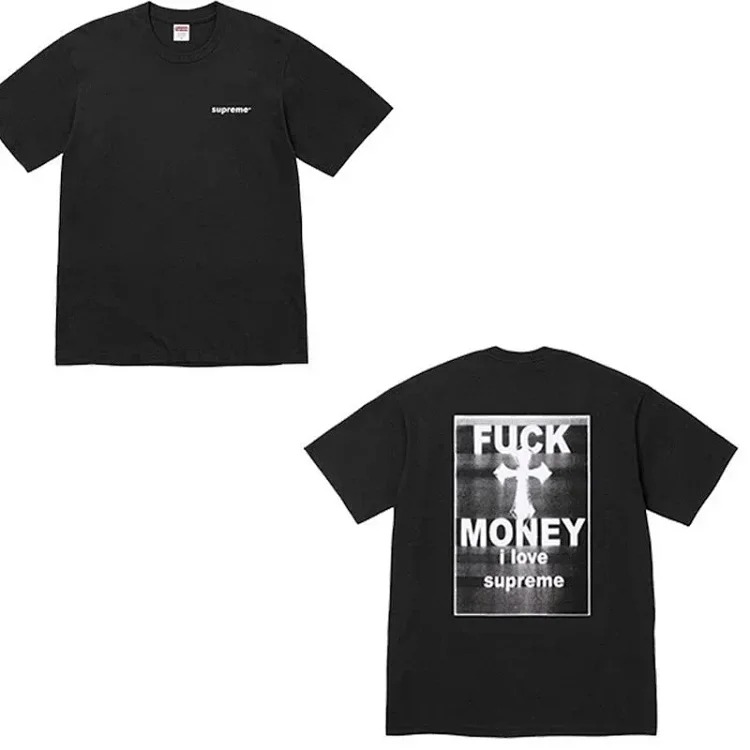 Letter short sleeves