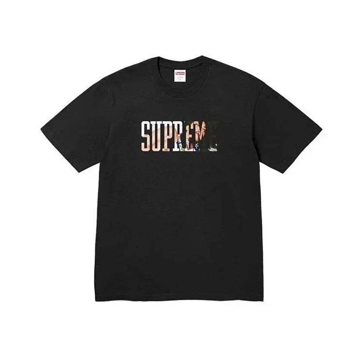 Letter short sleeves