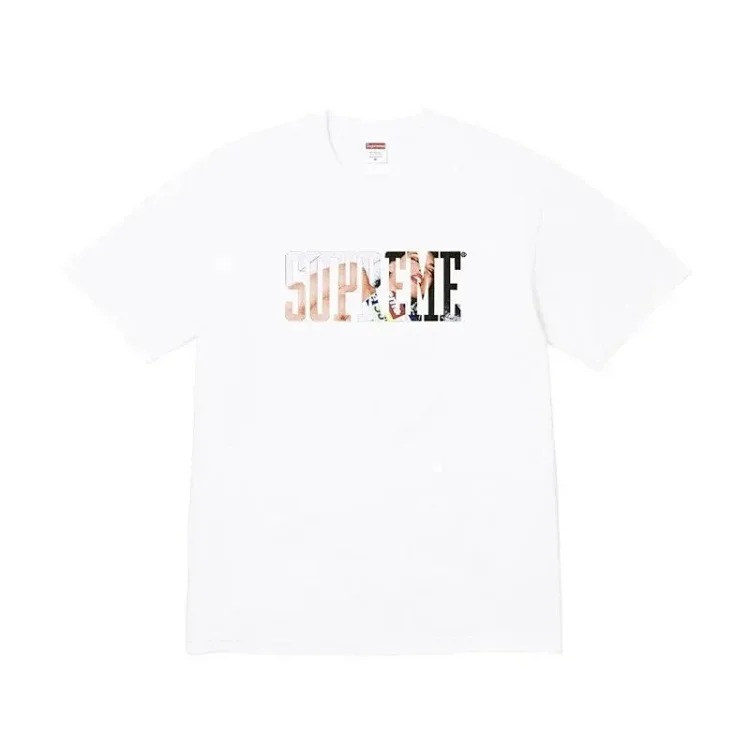 Letter short sleeves