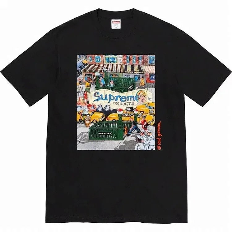 Letter short sleeves