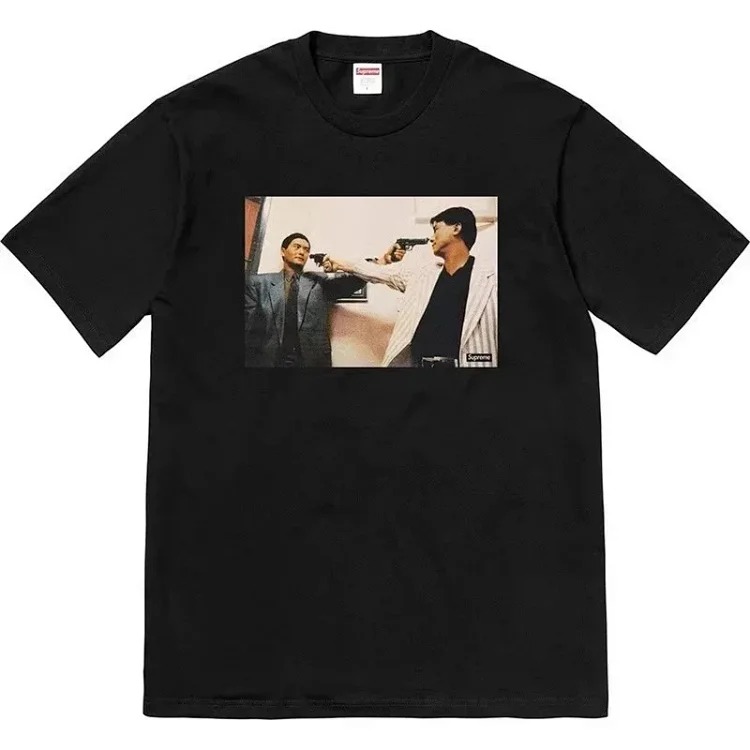 Letter short sleeves