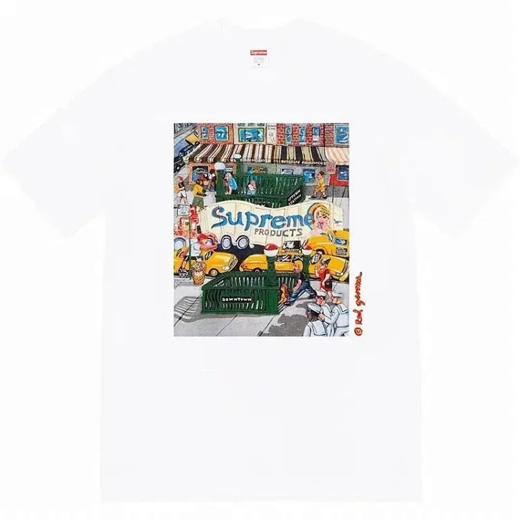 Letter short sleeves