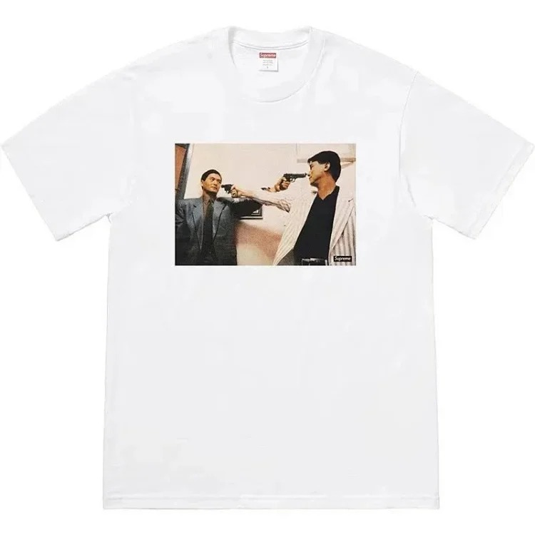 Letter short sleeves