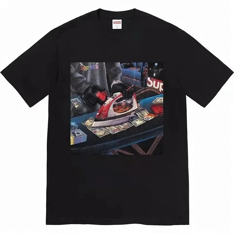 Letter short sleeves