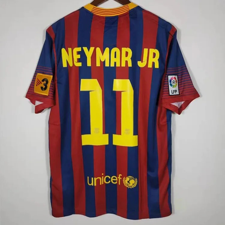 ReÓtro classic star number printed club football jersey 2 image 6