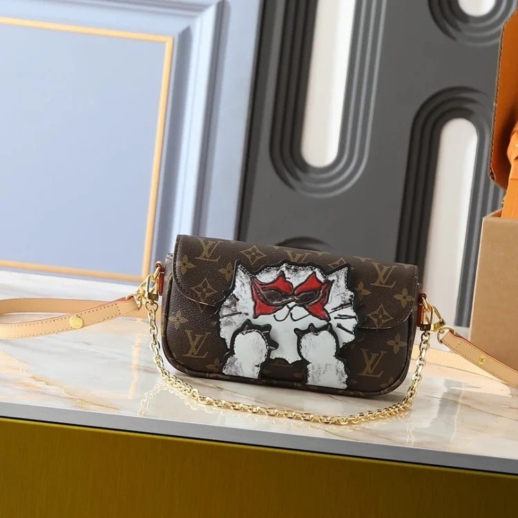 Lou V Money Shoulder Bag