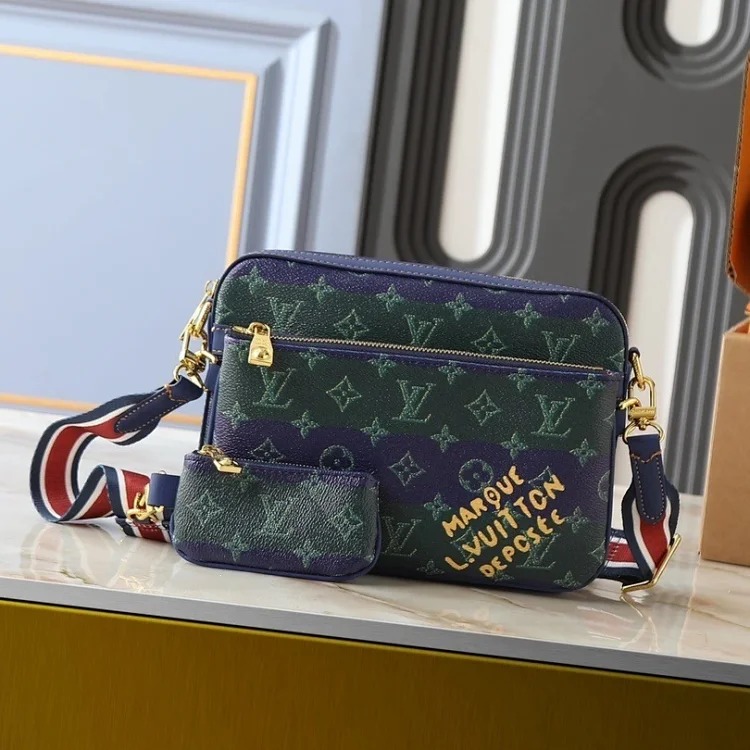Lou V Money Shoulder Bag