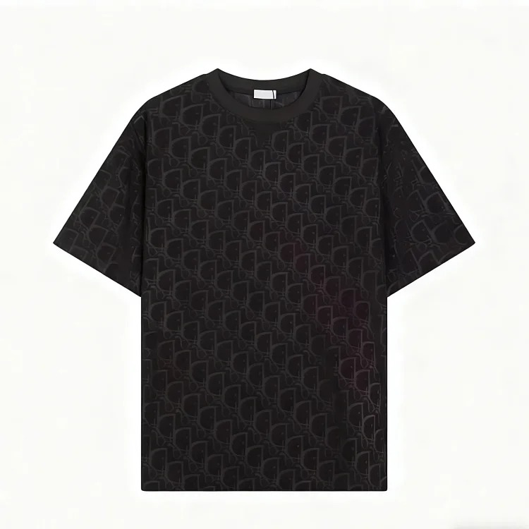 CD Crew Neck Loose-fitting Pure Cotton Short-sleeved image 20