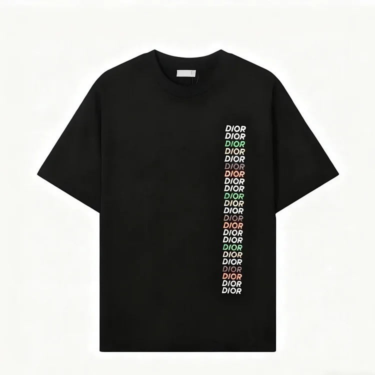 CD Crew Neck Loose-fitting Pure Cotton Short-sleeved image 22