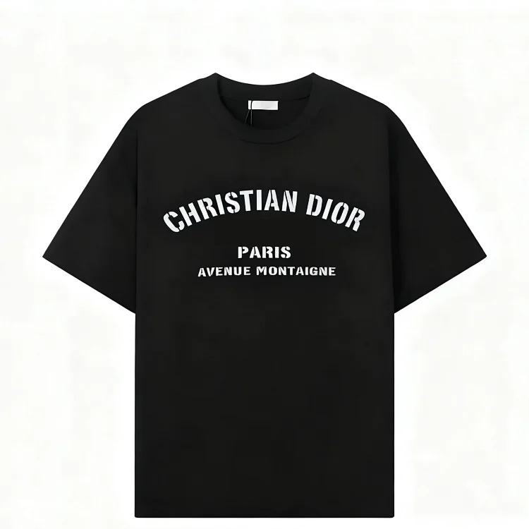 CD Crew Neck Loose-fitting Pure Cotton Short-sleeved image 24