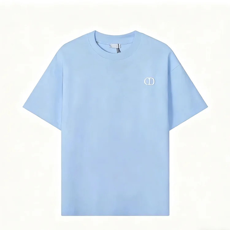 CD Crew Neck Loose-fitting Pure Cotton Short-sleeved image 4