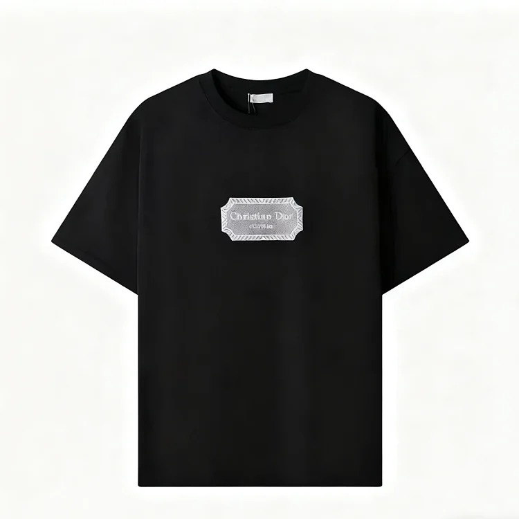 CD Crew Neck Loose-fitting Pure Cotton Short-sleeved image 7