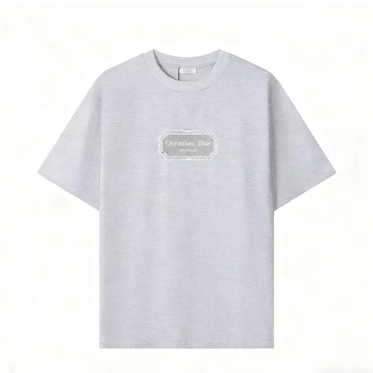 CD Crew Neck Loose-fitting Pure Cotton Short-sleeved image 9