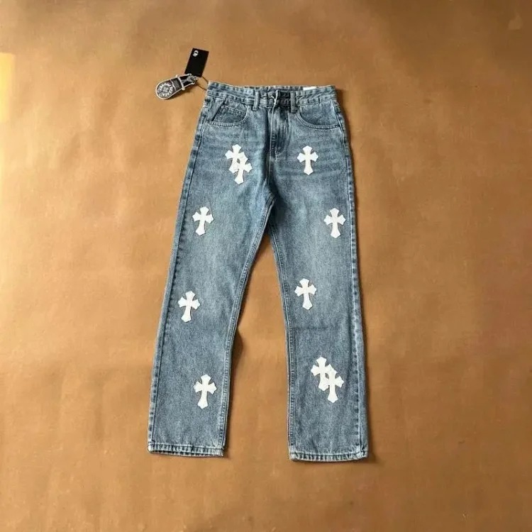 Classic hot style washed distressed jeans image 6