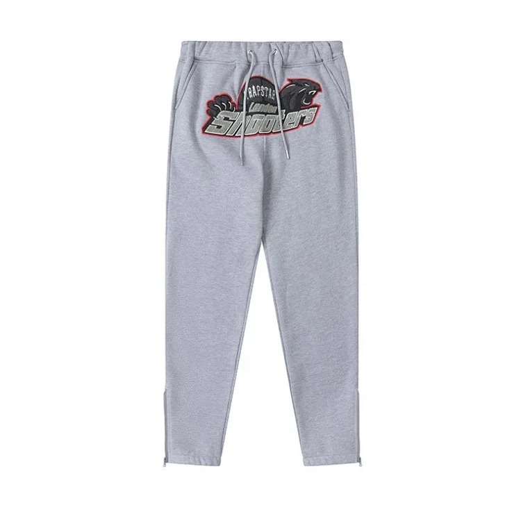 Traptar terry embroidered fleece loose casual hooded sweatshirt set image 37