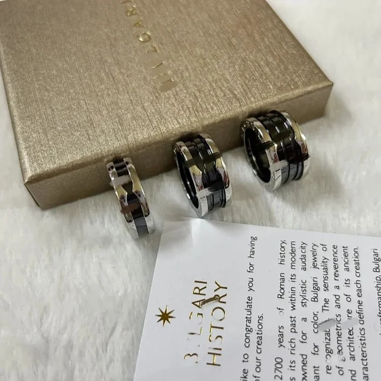 Hot trendy fashion couple ring S