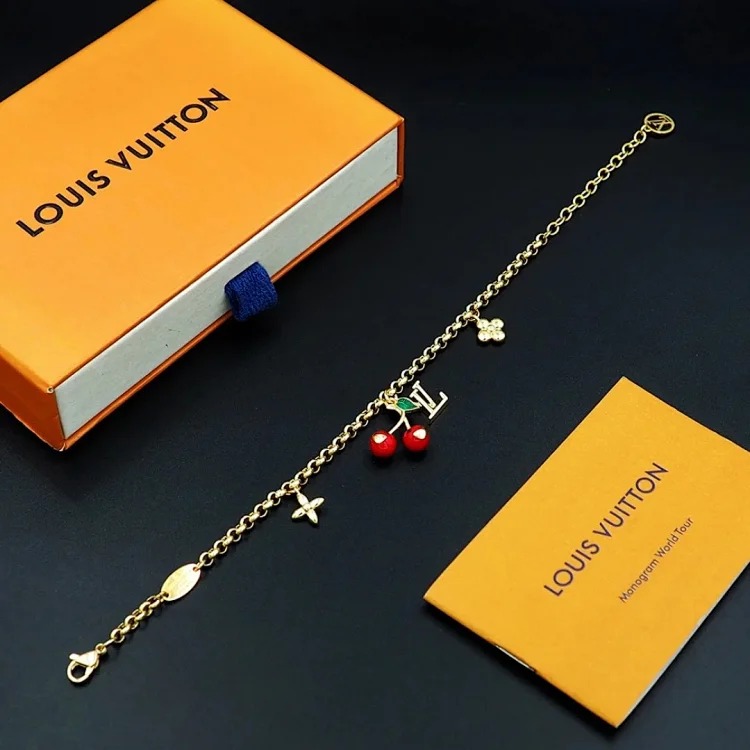 XXX-LYWD cherry letter flower bracelet-3815