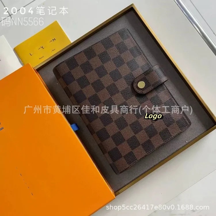 Cross-border new notepad classic A6 ledger simple portable wallet card holder passport holder document bag for women