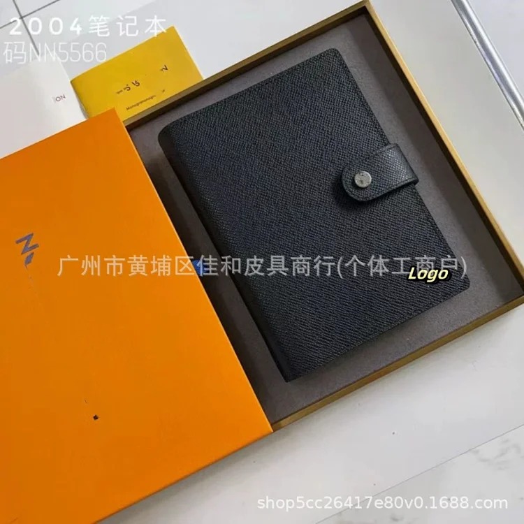 Cross-border new notepad classic A6 ledger simple portable wallet card holder passport holder document bag for women