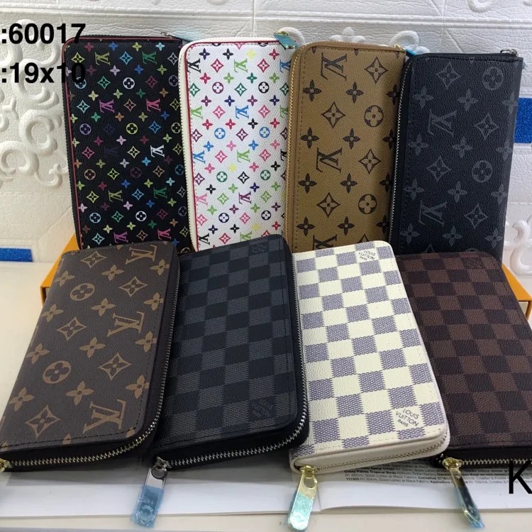 Fashionable Card Holder Zipper Bifold Wallet-CY