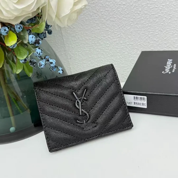 2025 European and American fashion g Jia Ma Meng bag women's wallet first layer pure imported cowhide classic women's wallet source